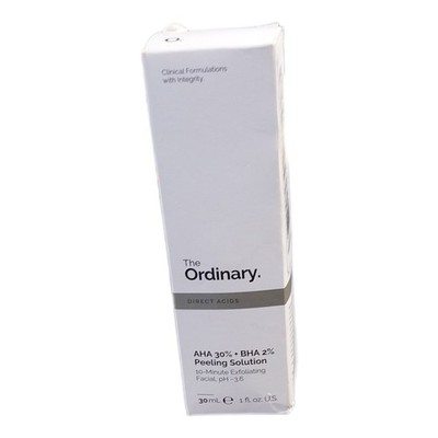 The Ordinary AHA 30% + BHA 2% Solution, Peeling-Lösung mit Alpha-Hydroxysäuren u