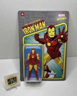 Marvel Legends Retro Collection Iron Man Hasbro Actionfigur Sammelfigur Kenner