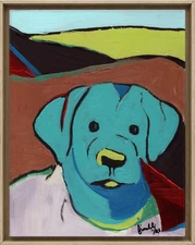 Finelli Original Art 11x14 PAINTING ABSTRACT EXPRESSIONISM Painting ARTWORK G4I