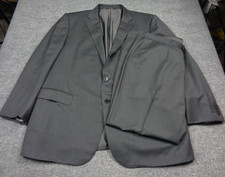 Ermenegildo Zegna Suit US 52 Gray Milano Fit Micronsphere Wool 2-Piece