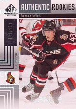 2011-12 SP Game Used #139 Roman Wick