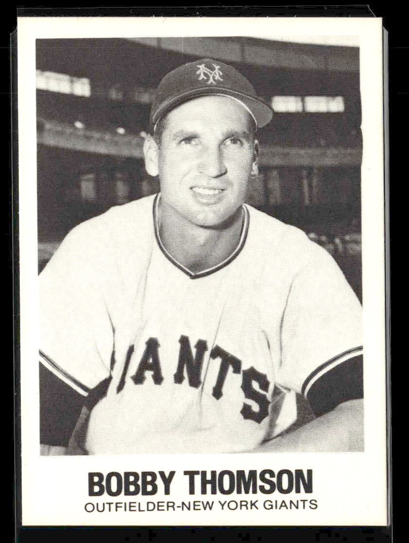 1977-84 Galasso Glossy Greats #39 Bobby Thomson