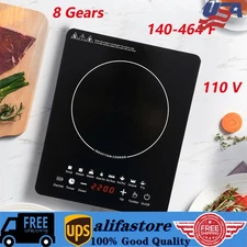 Portable Kitchen Countertop Induction Cooktop Burner 750W Electric Hot Stove