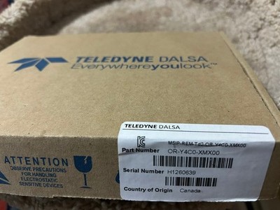 New In Box TELEDYNE DALSA OR-Y4C0-XMX00 Line Array Scan Capture Card