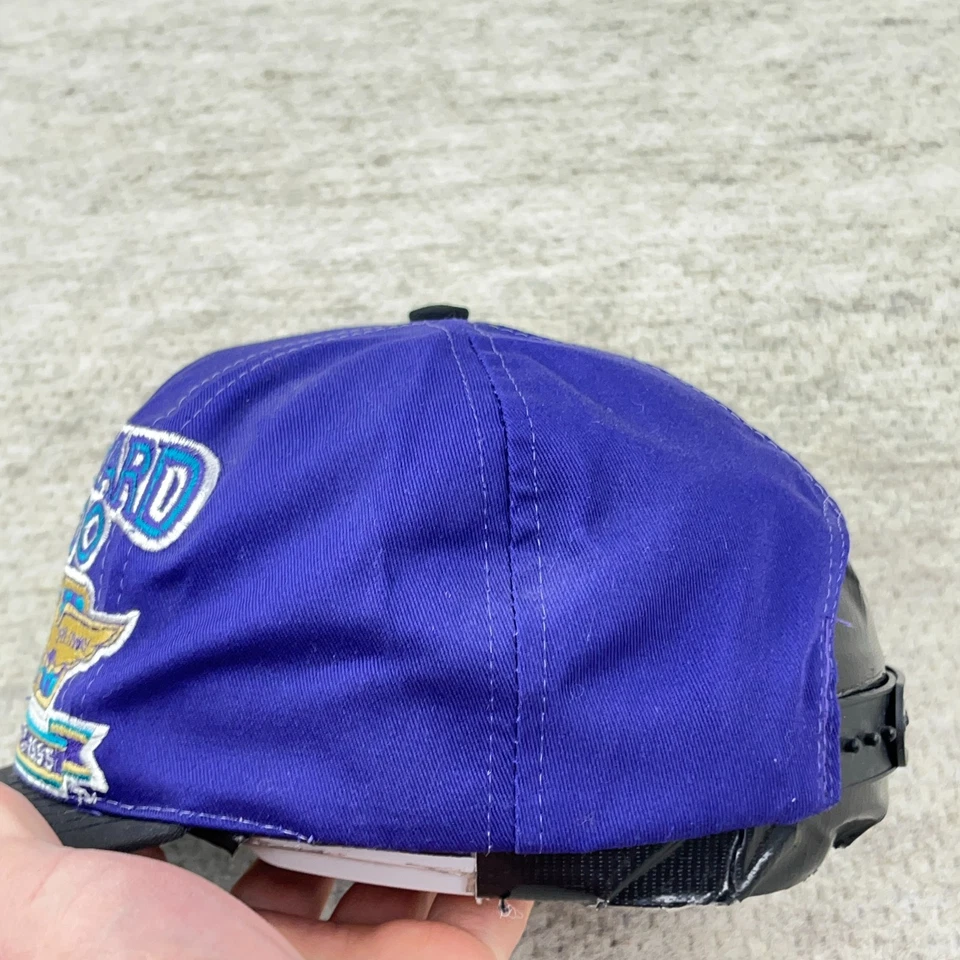 Gorra de colección Brickyard 400 Snapback logotipo grande escritura años 90 Nascar stock muerto Foto 4 de 4