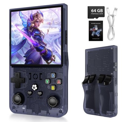 64GB 4.0Zoll Retro Handheld Videospiel Konsole-18000 Spiele vorinstalliert