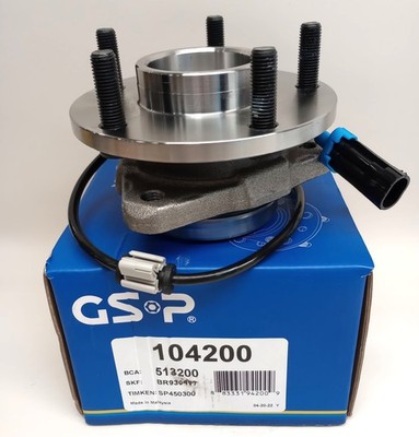 GSP 104200 Front Wheel Hub Bearing Assembly 513200 BR930497 SP450300