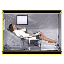 Portable Steam Sauna Tent Kit, Full Size Personal Sauna for Home Spa with Fol...