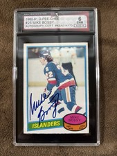 Mike Bossy Autographed 1980-81 OpeeChee Card