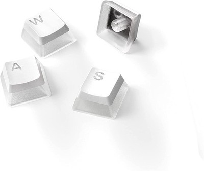 SteelSeries - PRISMCAPS Universal Double Shot PBT Keycaps - White