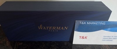 NEW IN BOX WATERMAN PARIS BALLPOINT PEN 