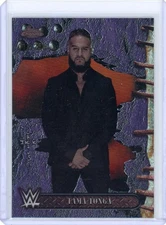 2025 Topps Chrome WWE Cactus Jack Tama Tonga #65 - Purple Refractor 11/250