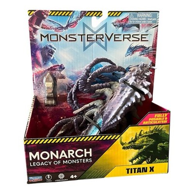 New! Monsterverse Godzilla Monarch Legacy of Monsters Titan X figure Playmates