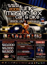 2005 • Funk Master Flex Car & Bike Tour print ad • 2000s Hip Hop DA-28