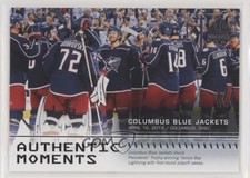 2019-20 SP Authentic Authentic Moments Columbus Blue Jackets #108 0sf1