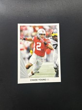 Chase Young 2020 Leaf Rookie Card #05 OSU. rookie card picture