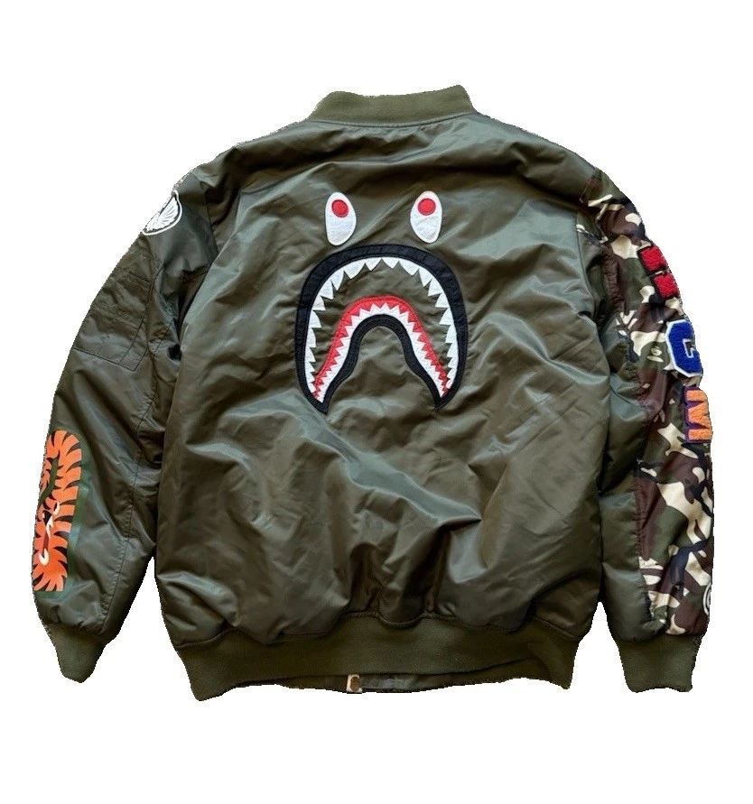 A Bathing Ape Bomber Coats, Jackets & Vests for Men for Sale