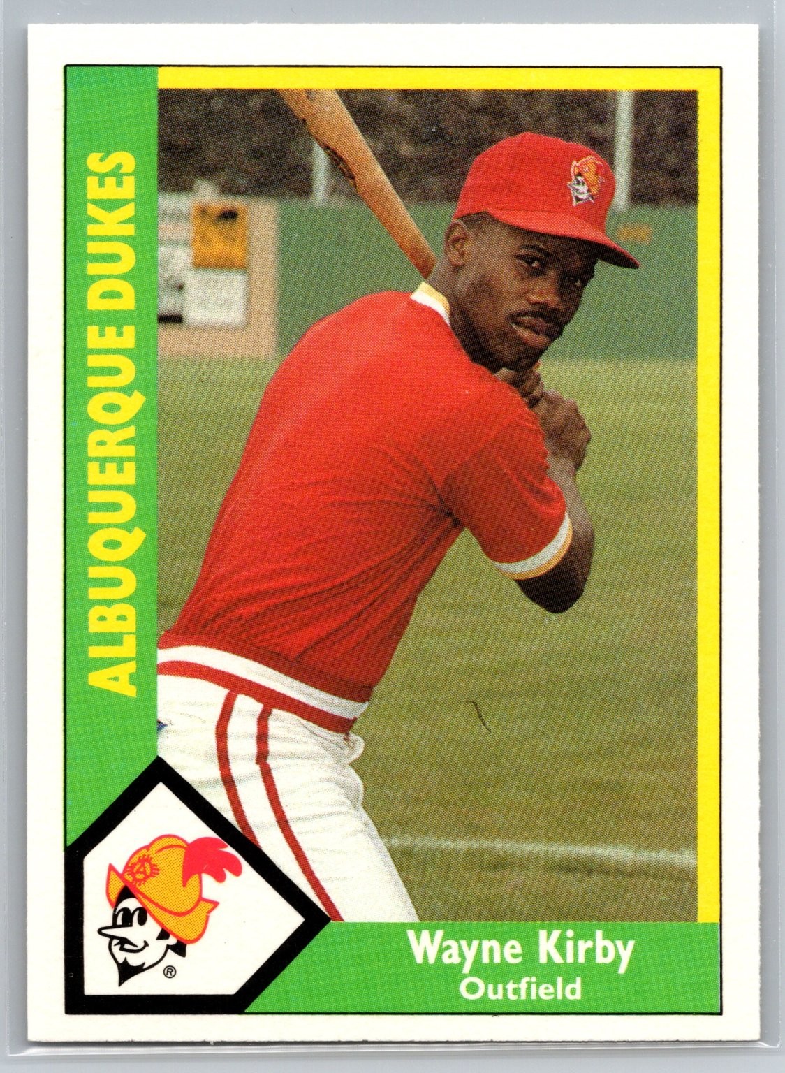 Wayne Kirby Albuquerque Dukes 1990 CMC Minor League #425