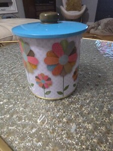 Hippie Dippie Trippie Flower Power Candy Tin