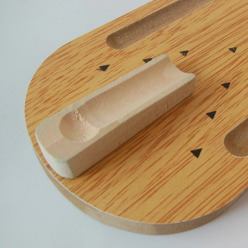 Tabletop Game Mini Bowling Set Bowling Game Toy Children's Fun Gift Wooden - Image 4 of 4