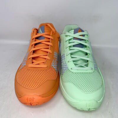 Nike Ja 1 Mismatched Madarin Orange Green Sneakers, Size 14 BNIB