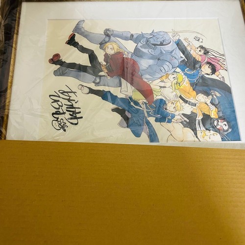 Fullmetal Alchemist Hiromu Arakawa handsignierte Zeichnung (A) Gruppenbild A30 - Bild 3 von 8