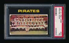 1971 OPC #603 Pirates Team Roberto Clemente Stargell HI # SP PSA 7 NM *VERY NICE