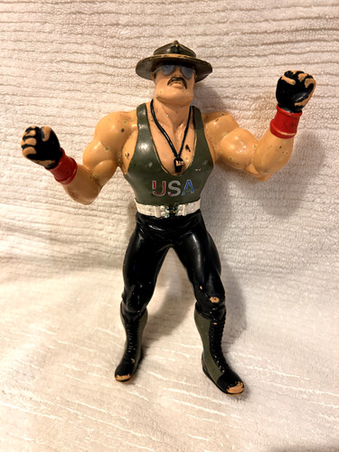 8 Sgt Slaughter Mail Away Wrestling Figure - LJN W...