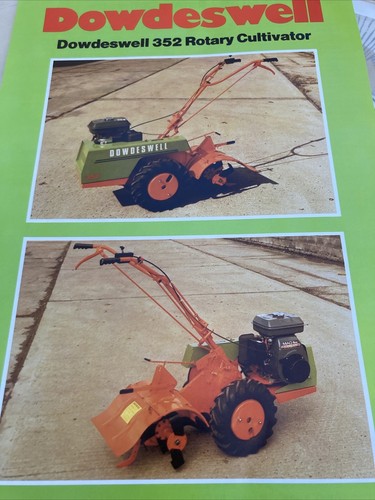 Dowdeswell 352 Rotary Cultivator Brochure