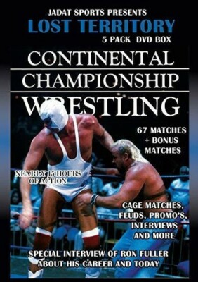 DVD Lost Territory: Best Of Continental Championship Wrestling (4 DVD 67 Matches