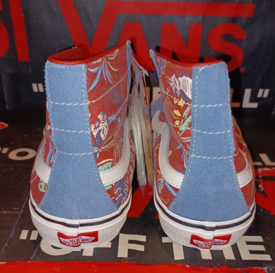 Vans Sk8 Hi 138 Decon Hawaiian Jungle SF Men Red Blue VNOA4BX2B6R (2022) Vans Sk8 Hi Hawaiin Jungle 138 Decon Men main image 3