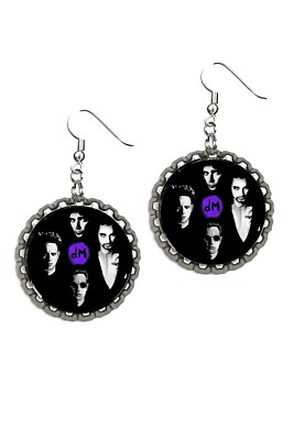 Depeche mode music singers band super cute pair of earrings