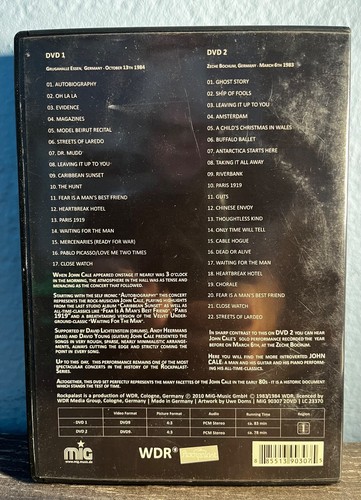 JOHN CALE & BAND LIVE (DVD) Rockapalast - Bild 2 von 3