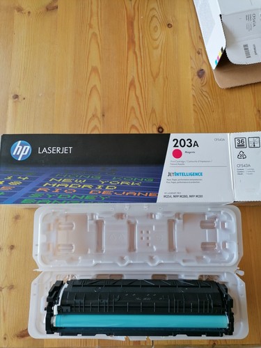 HP Laserjet M254 Toner 203A magenta zum Nachfüllen / Recycling