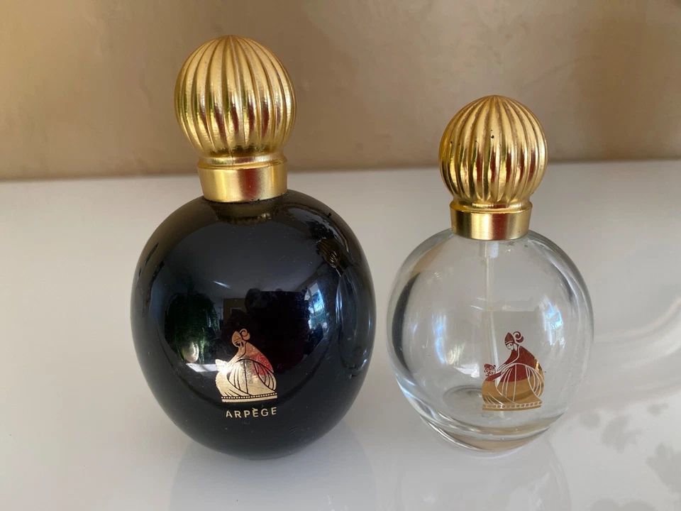 2 flacons vides de parfums ARPÈGE de LANVIN 50ml sans la boîte  - Photo 1/1