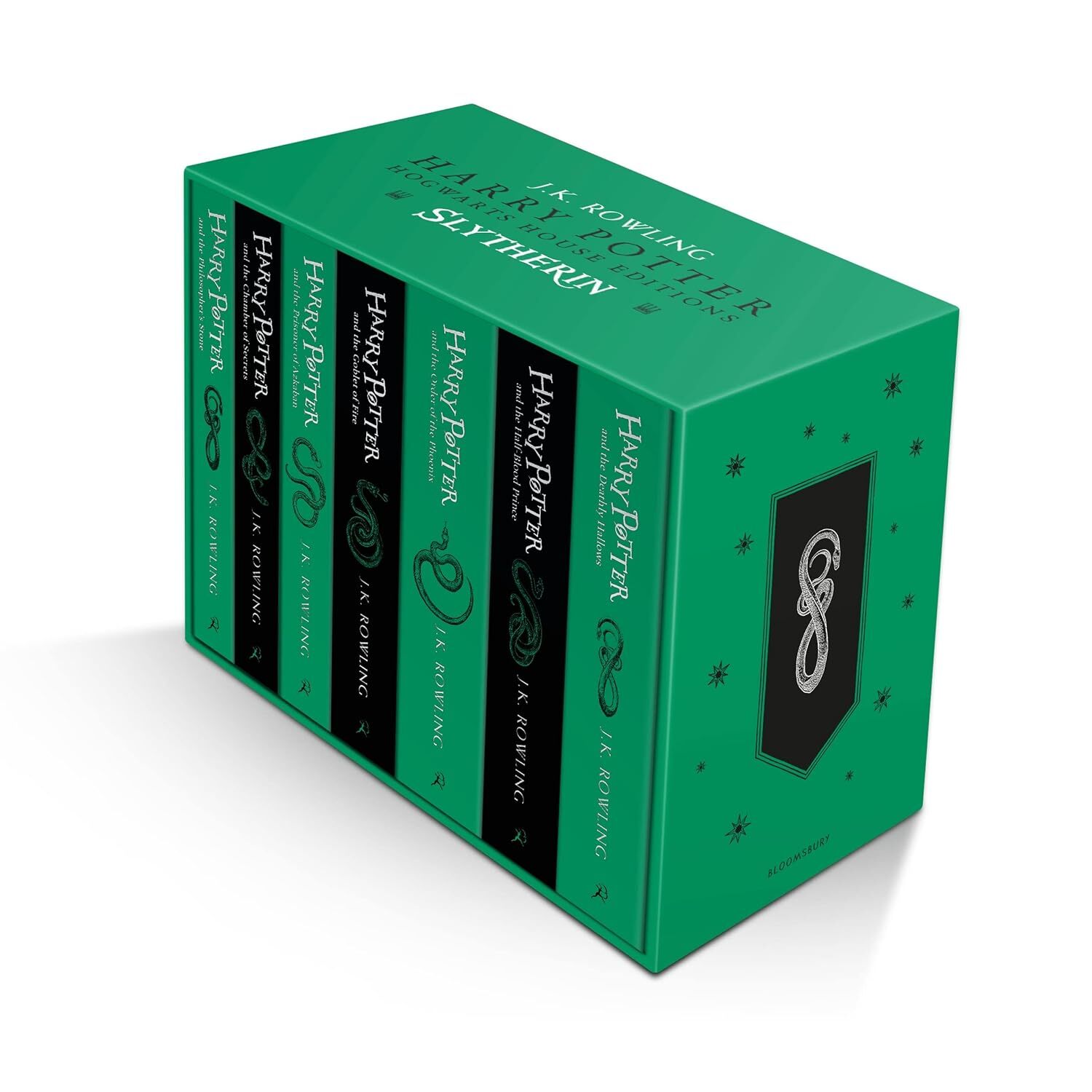 9781526624574 Harry Potter Slytherin House Editions Paperback Box Set: 1-7 - J.K