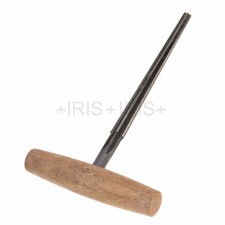 Violin viola peg hole reamer 1:30 taper wood handle for luthier tool B