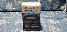 OCuSOFT Dry Eye Mask Premium Reusable Hot & Cold 1 Count Sealed Box W/Bonus