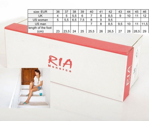 Ria Menorca Sandalias Hawaii nobuk papillon 27890 - Imagen 7 de 7