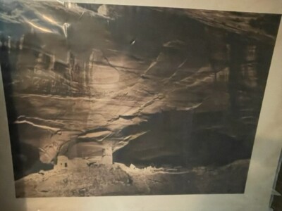 Mummy Cave Canyon de Chelly Charles Henningsen Original Platinum Print