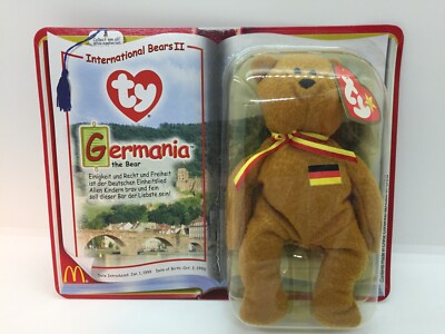 International Bears II Ty McDonalds #6 Germania The Bear Teenie Beanie 2000.