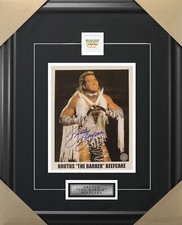 Brutus The Barber Beefcake signed autograph WWF WWE wrestling 8x10 framed