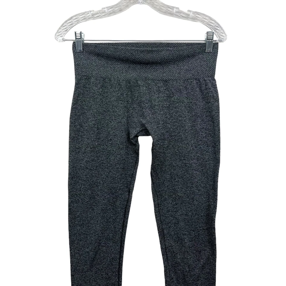 Lucky Brand Womens Leggings Fitted Stretch Mid Rise Gray Black Size Medium/Large - Image 2 of 4