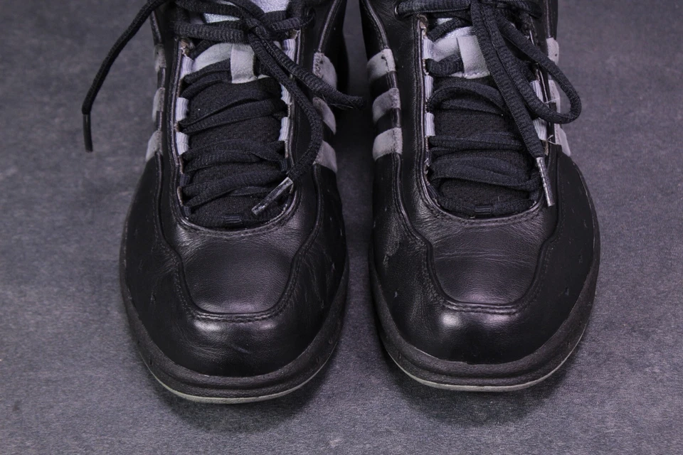 Adidas Adiprene Damen Sneaker Sportschuhe Gr. 39⅓  Leder schwarz Vintage SB1515 - Bild 3 von 4