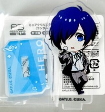 PERSONA 3 RELOAD Hero Makoto Yuki Mini Acrylic Stand MANEKINEKO Collaboration