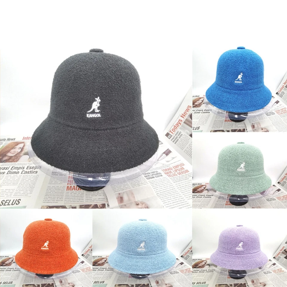 Hip-Hop Fashion Classic Casual Bucket Hat CapSports Hat Kangol Bermuda - Image 2 of 4