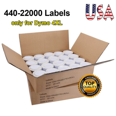 4XL LabelWriter 4''x6'' Shipping Labels | Waterproof | Office/Home Use | Free Ship