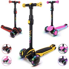 LED Leuchtenden Räder Kinderroller Faltbarer...