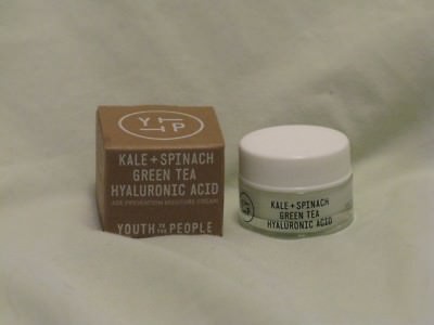 Youth to the People Kale & Spinach Age Prevention Face Cream 15ml NIB Travel Sz