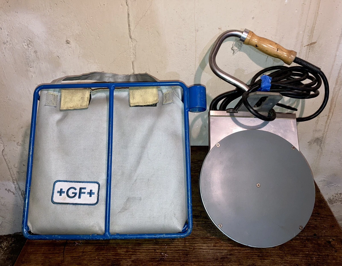 Georg Fischer +GF+ Pipe Fusion Machine Heater Plate w Bag u0026amp; Stand  *WORKS TESTED* | eBay